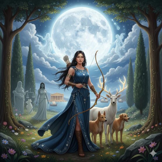 アルテミスはなんの神？狩猟と月の女神を解説